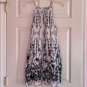 *4/$24* Lucky Brand Embroidered Halter Dress